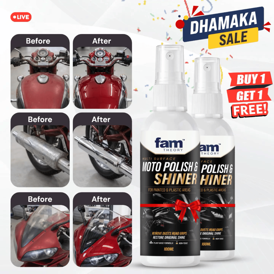 Motoshine Pro Motorcycle Polish & Shiner